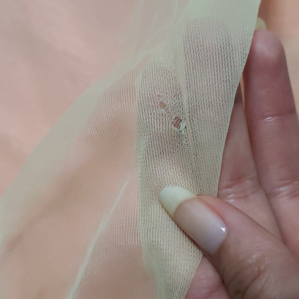 Vintage 1950's Rosebuds & Lace Layered Sheer Mesh Tulle Lingerie Slip Tank Dress - Picture 14 of 16